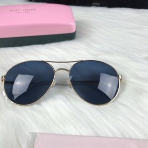 Kate Spade blue Joshelle “Aviator” sunglas…